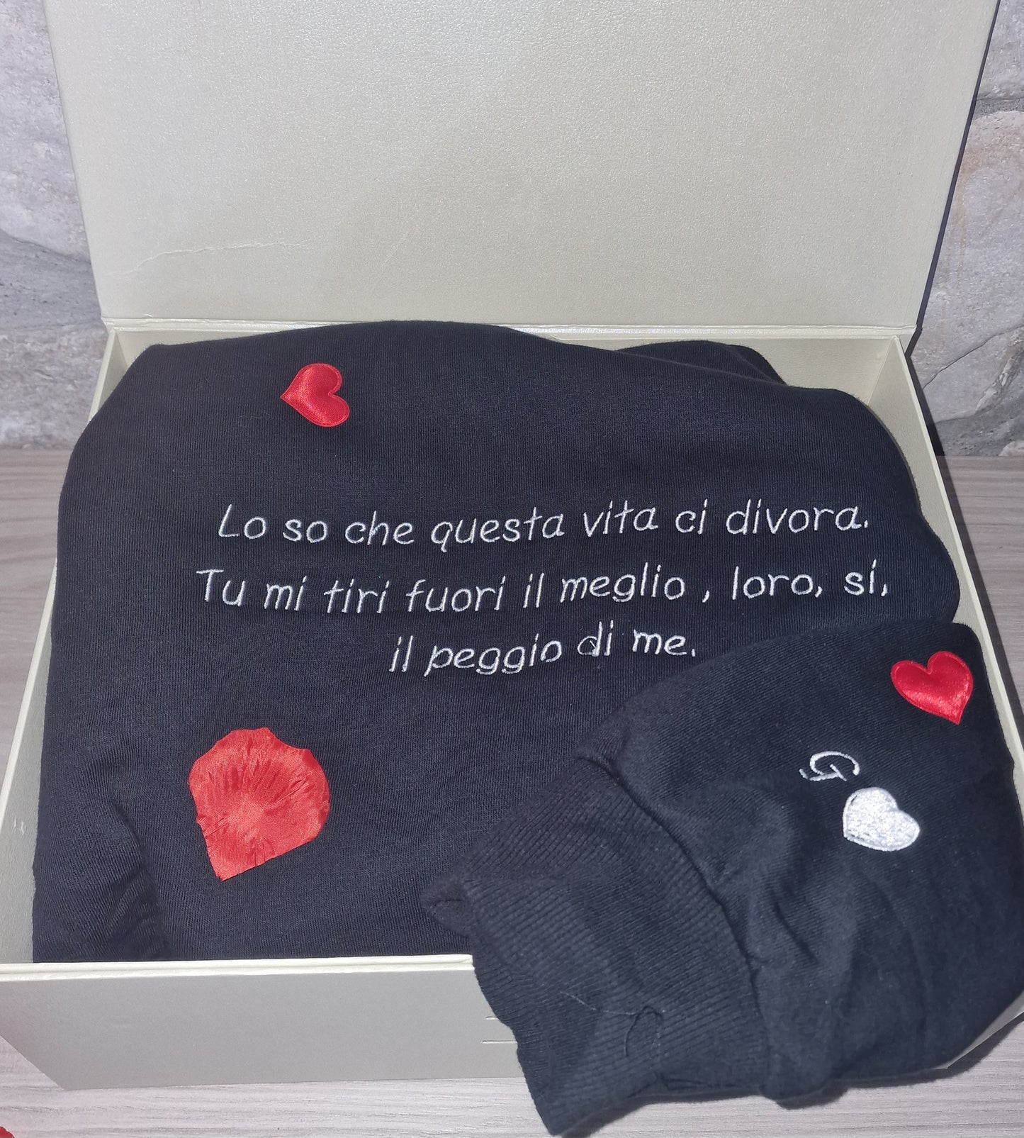 Felpa personalizzata